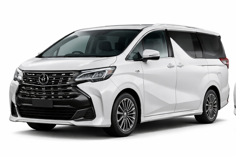 Toyota Alphard luxury van Pattaya